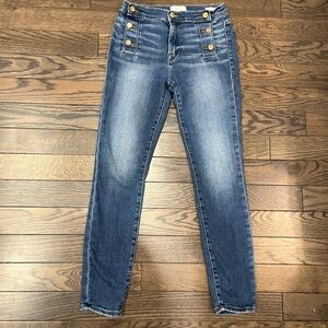 Frame Denim High Rise Blue Jeans